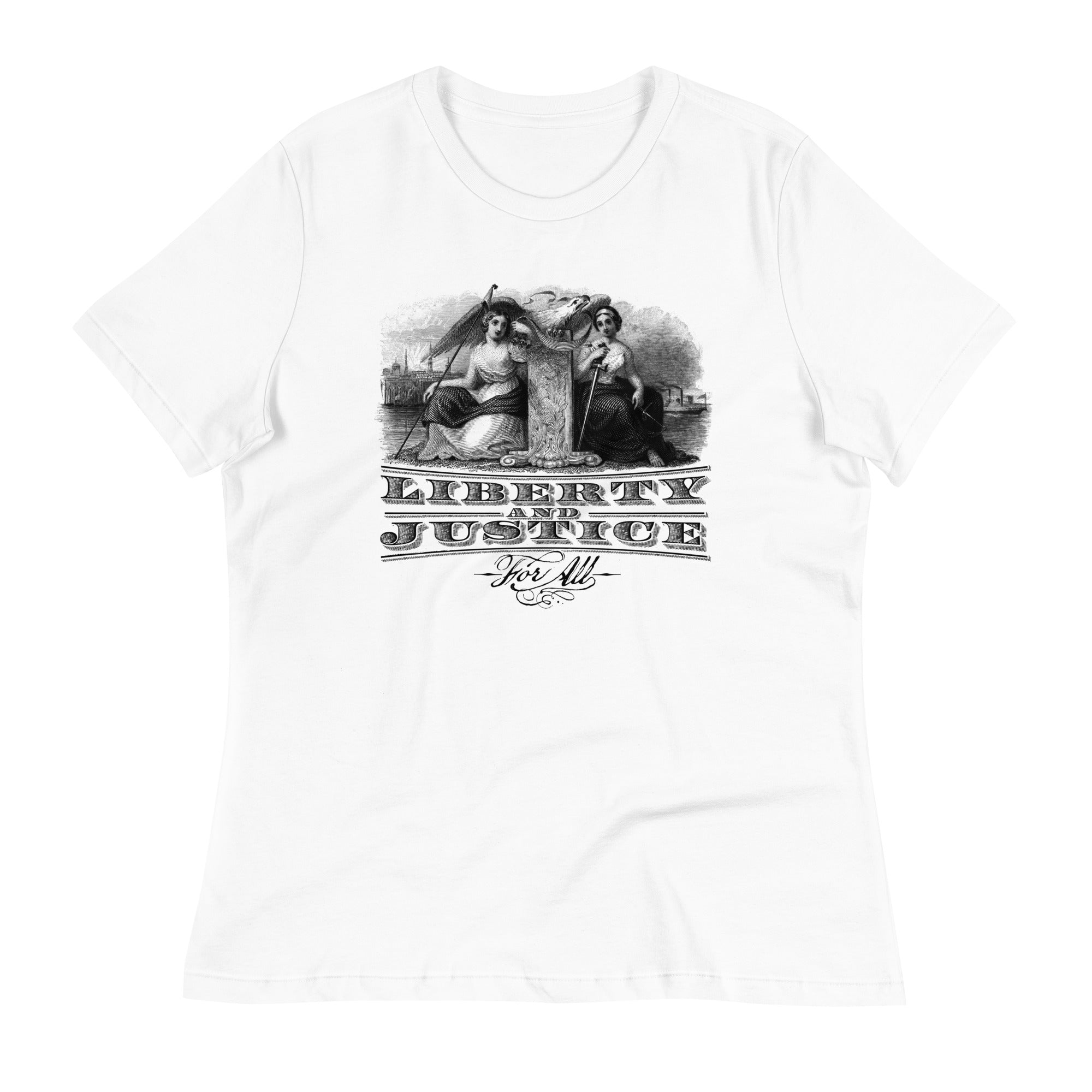 Liberty and Justice Women's Relaxed T-Shirt
