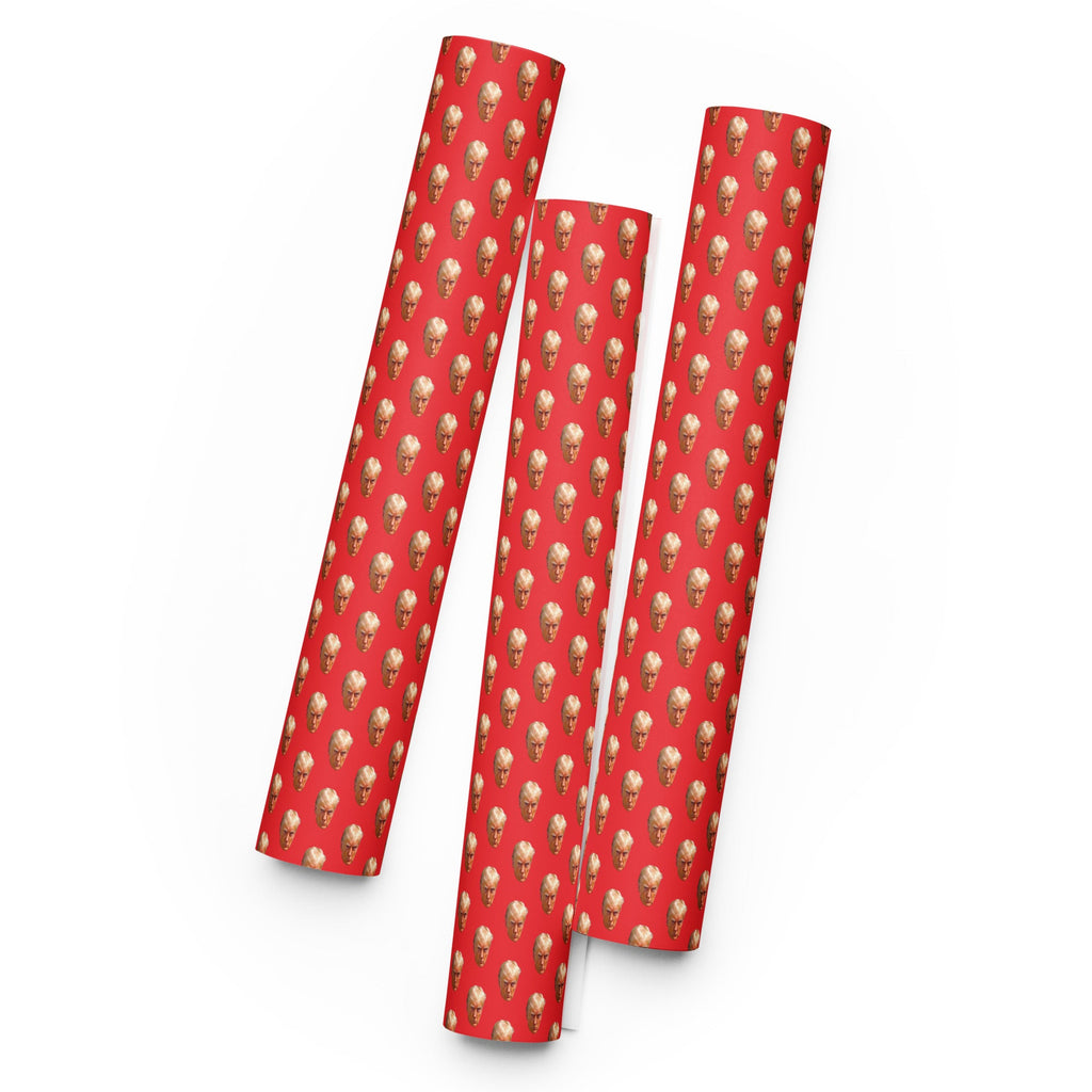 Trump Mugshot Wrapping Paper Sheets