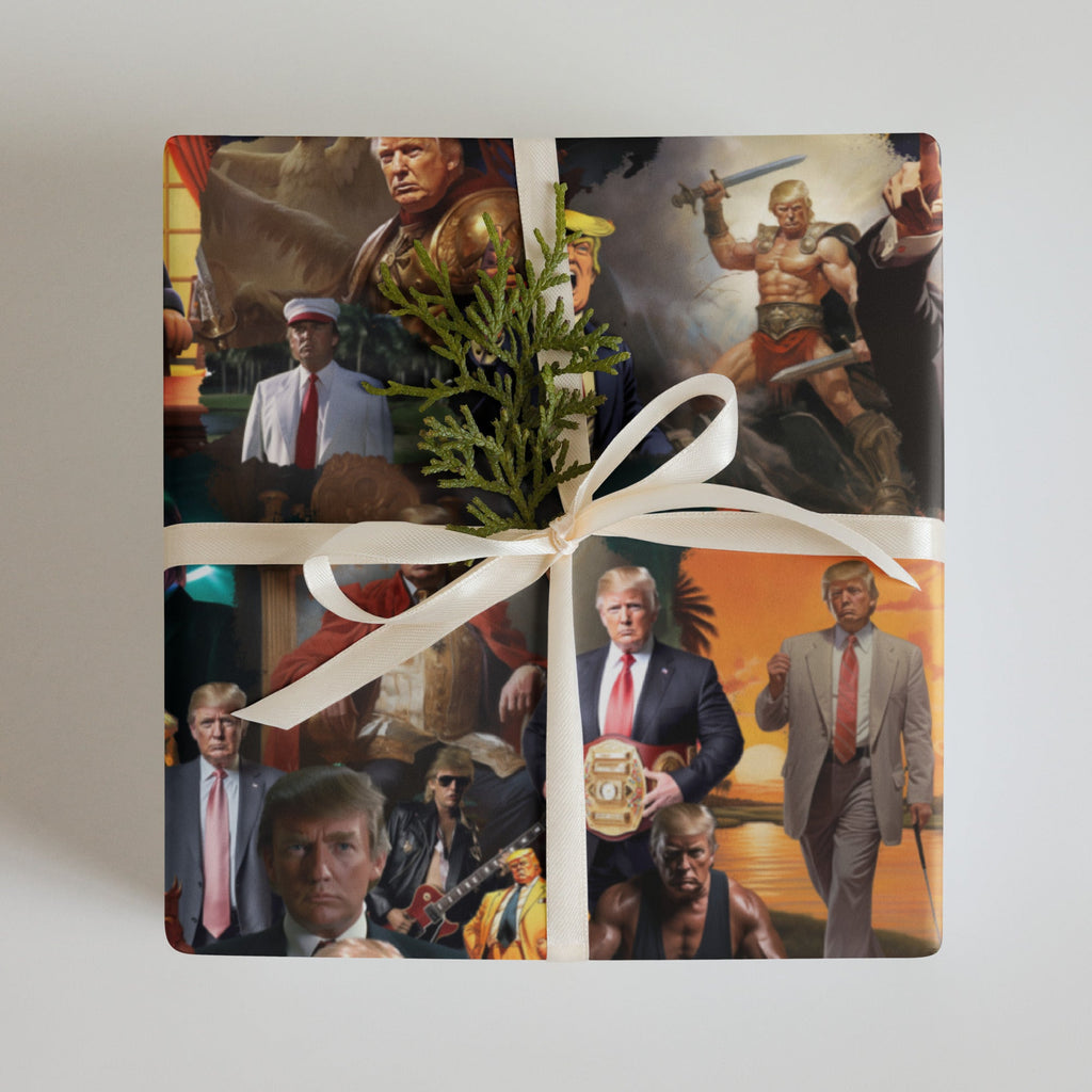 Ultra MAGA Trump Wrapping Paper
