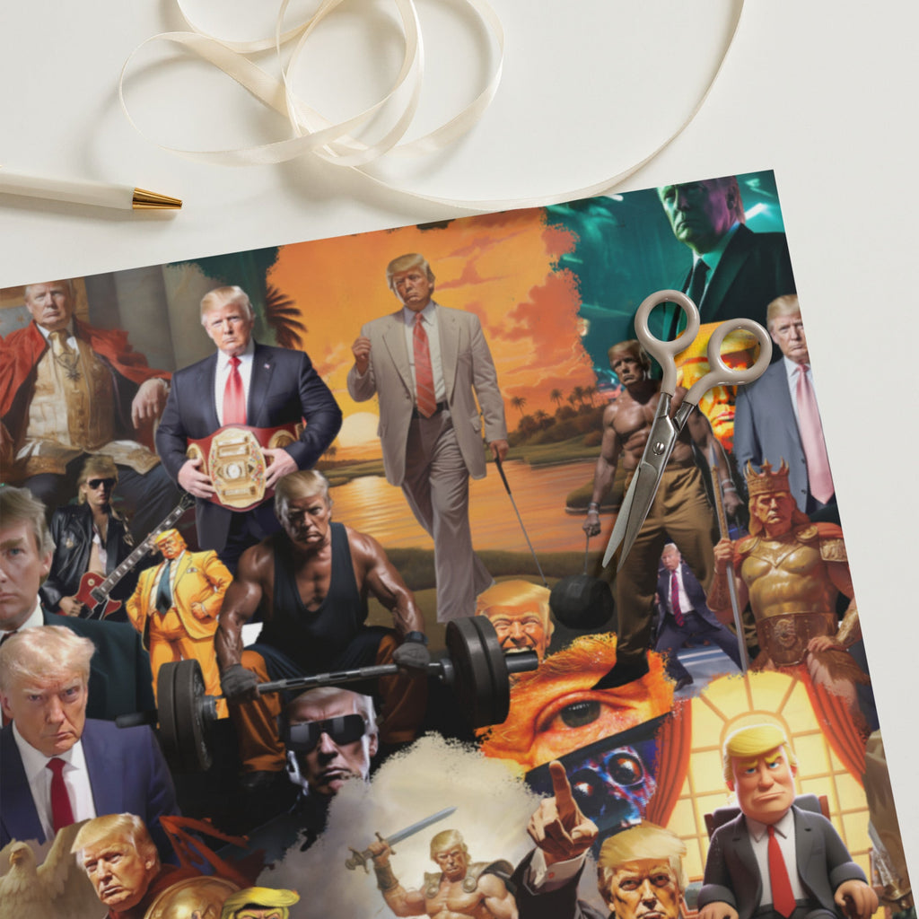 Ultra MAGA Trump Wrapping Paper