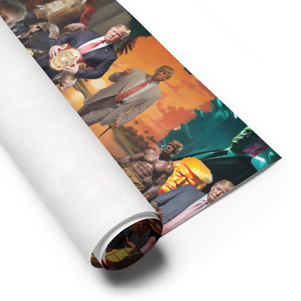 Ultra MAGA Trump Wrapping Paper
