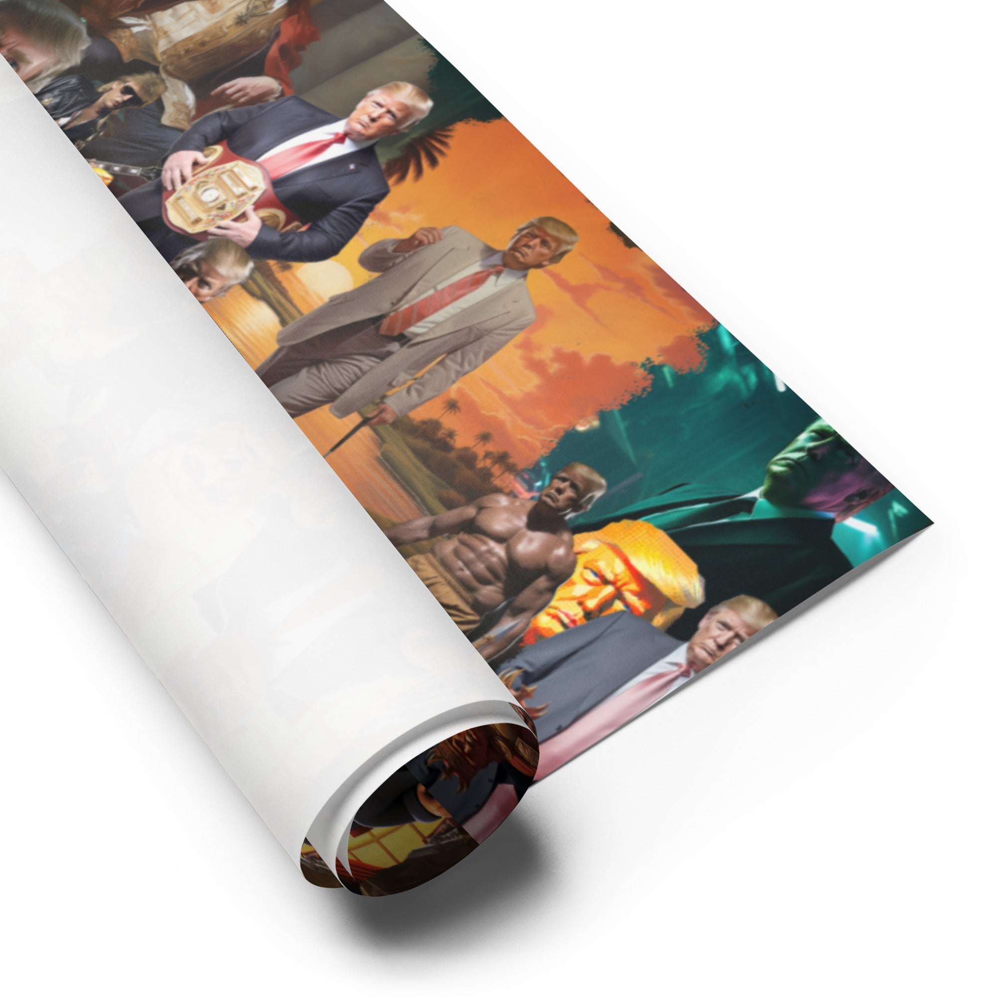 Ultra MAGA Trump Wrapping Paper