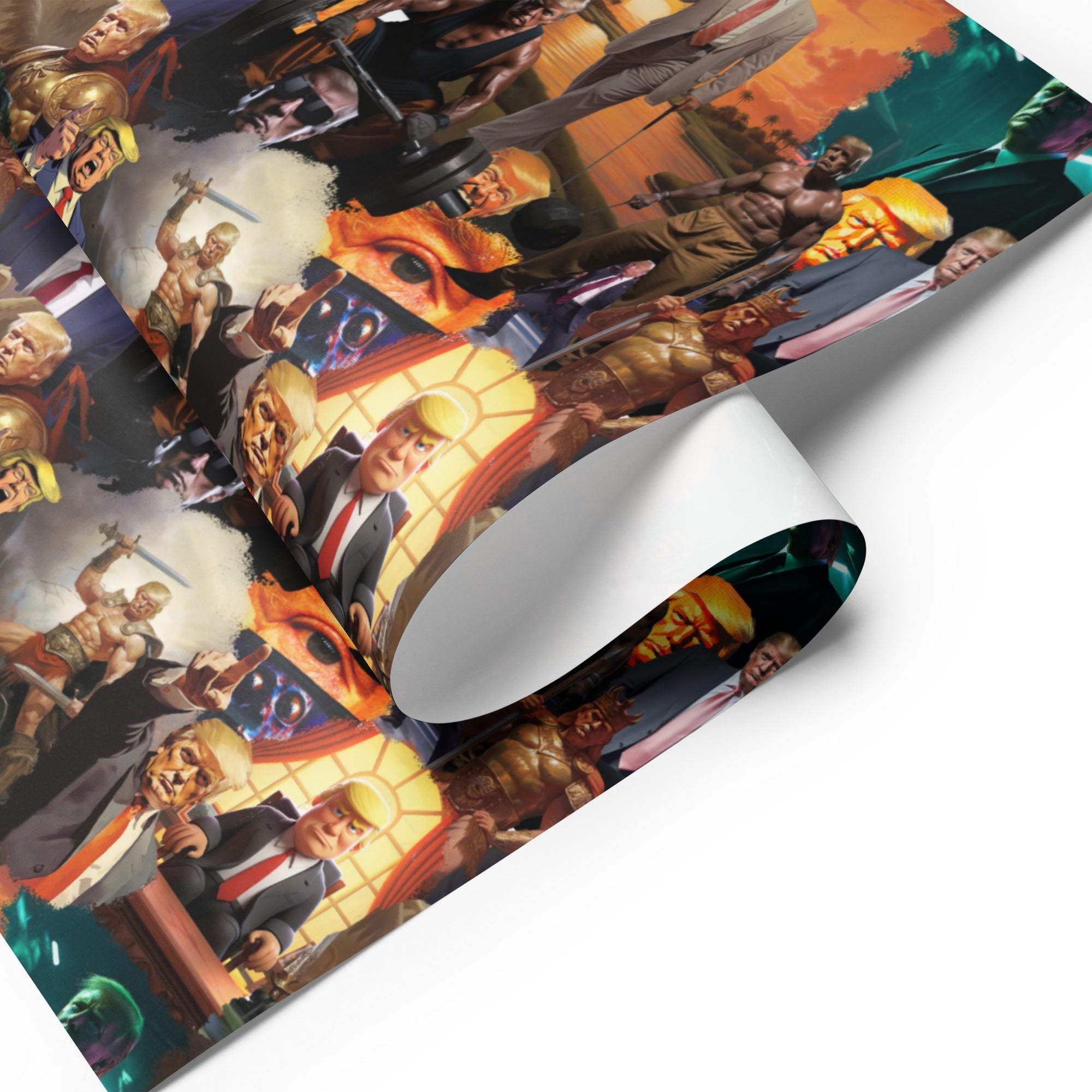 Ultra MAGA Trump Wrapping Paper