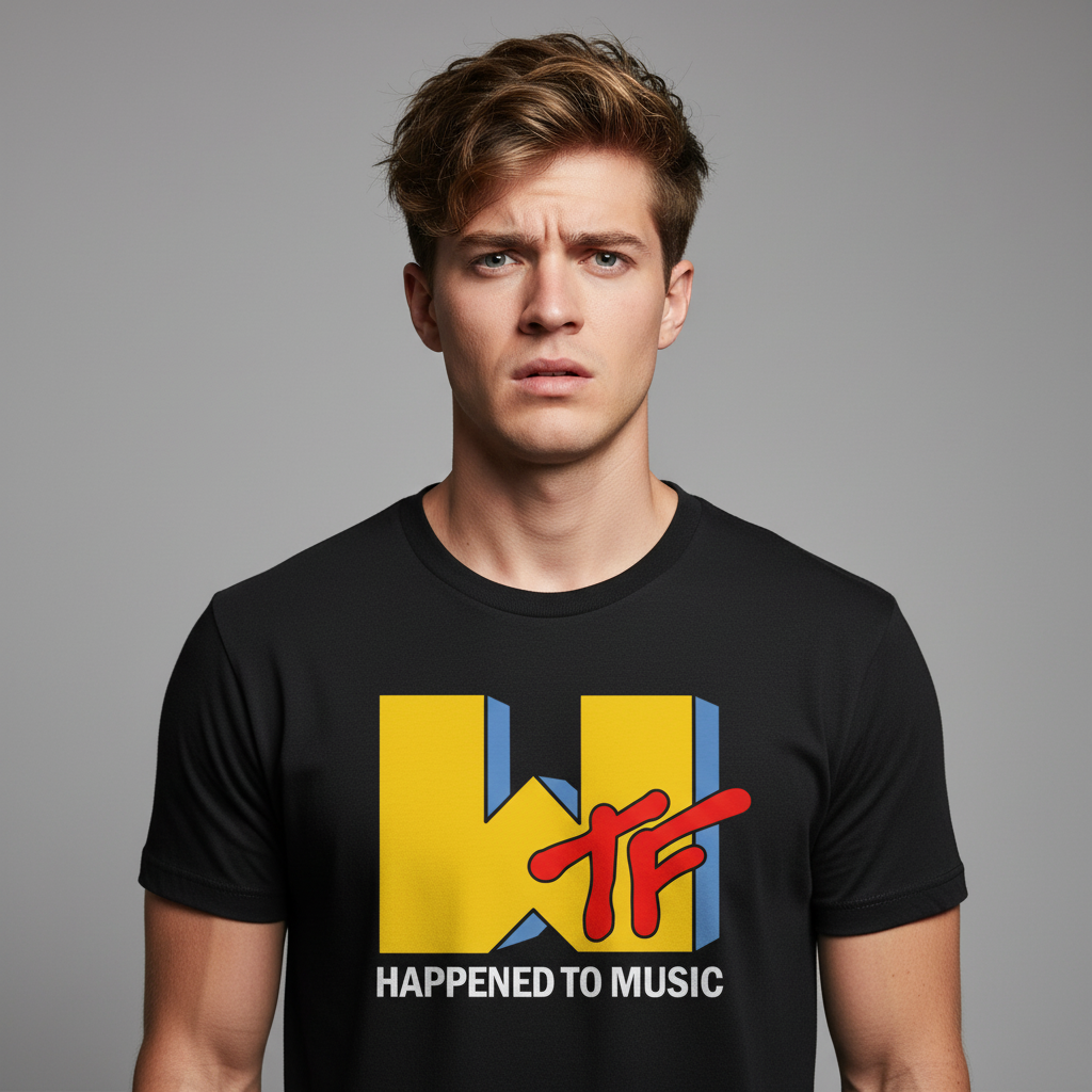 WTF Happened To Music T-Shirt