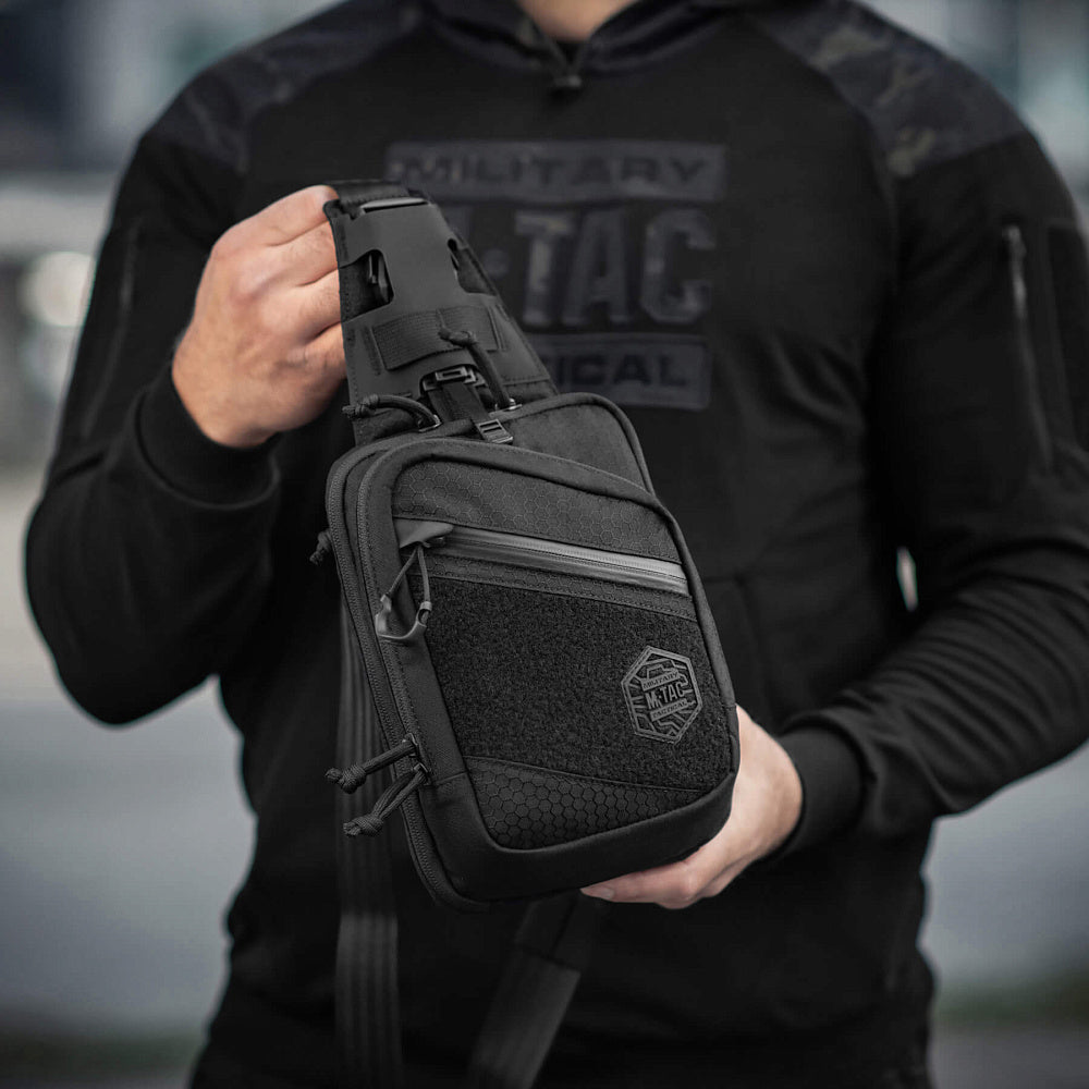 M-Tac Sling Pistol Bag Hex with Loop Panel