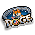 D.O.G.E. - Hard Hat Decal