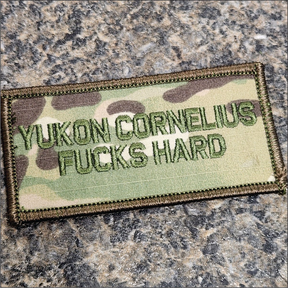 As Seen on Socials - Yukon Cornelius Fucks Hard  - 2x4 Patch - Multicam w/OD