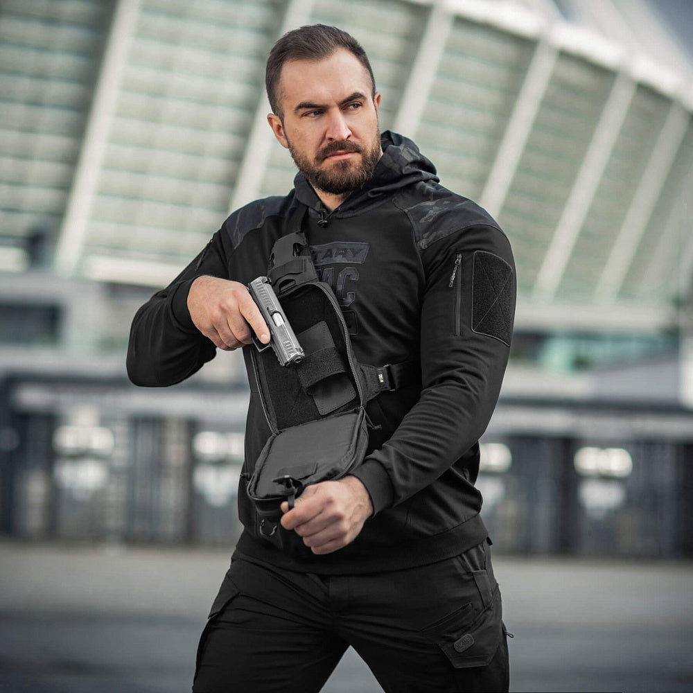 M-Tac Sling Pistol Bag Hex with Loop Panel