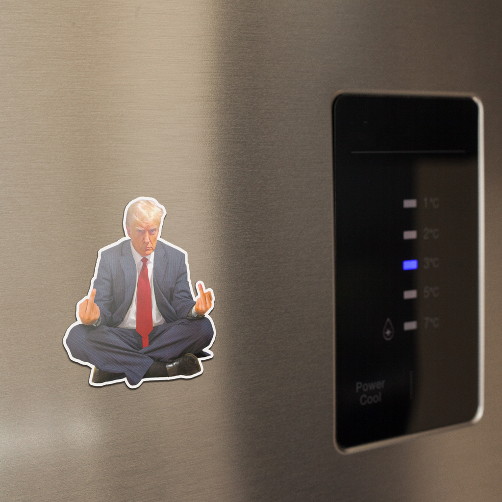 Zen of Trump Mugshot Magnet